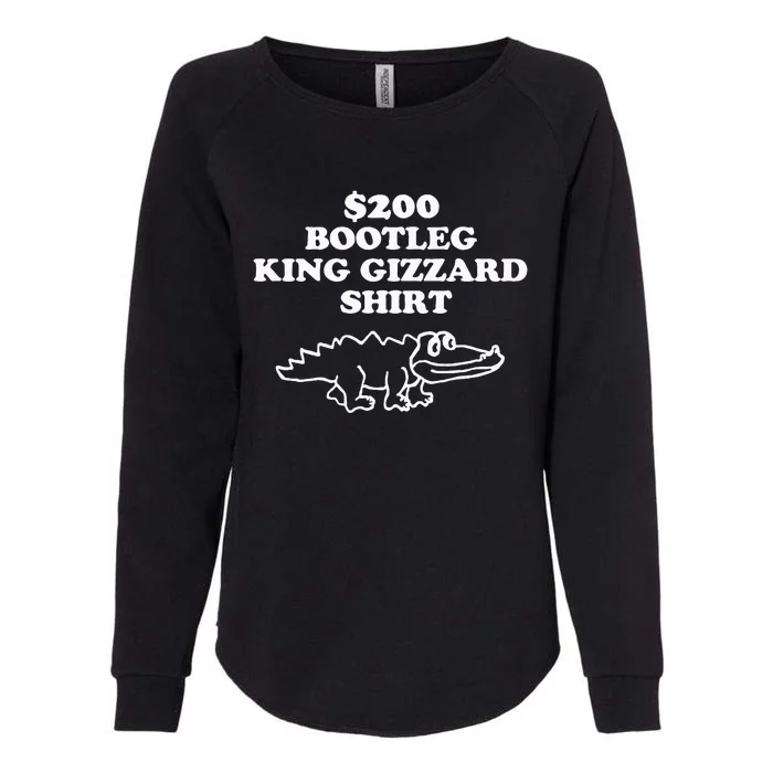 Bootleg King Gizzard Womens California Wash Sweatshirt