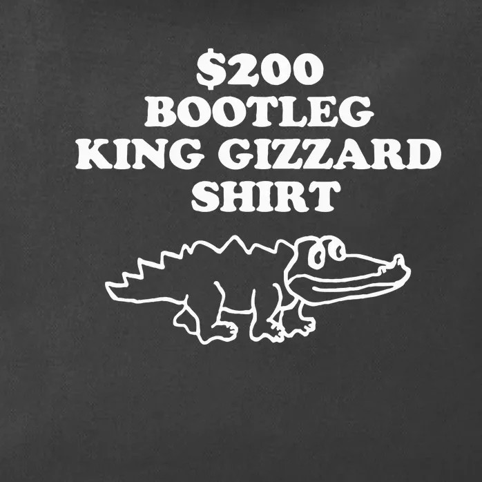 Bootleg King Gizzard Zip Tote Bag