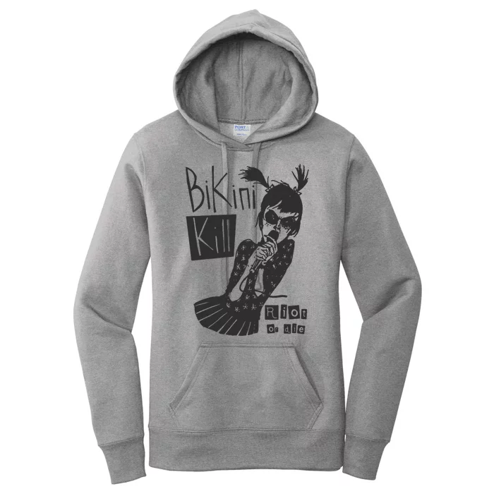 Bikini Kill Girl Funny Girl Power Women's Pullover Hoodie