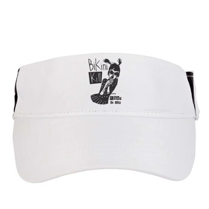 Bikini Kill Girl Funny Girl Power Adult Drive Performance Visor