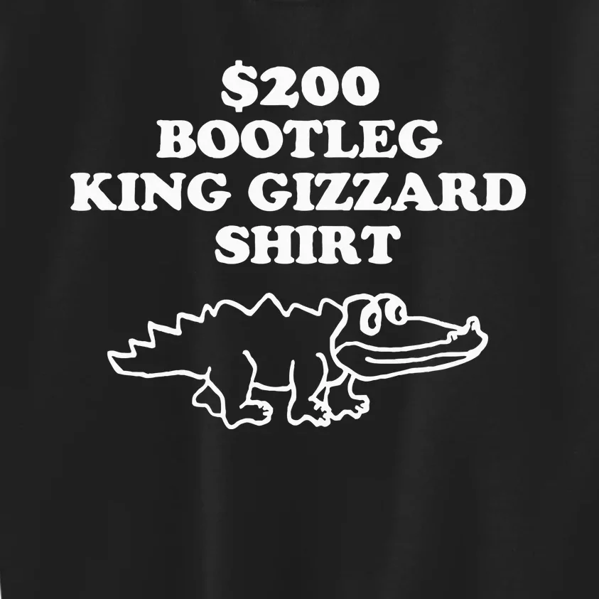 Bootleg King Gizzard Kids Sweatshirt