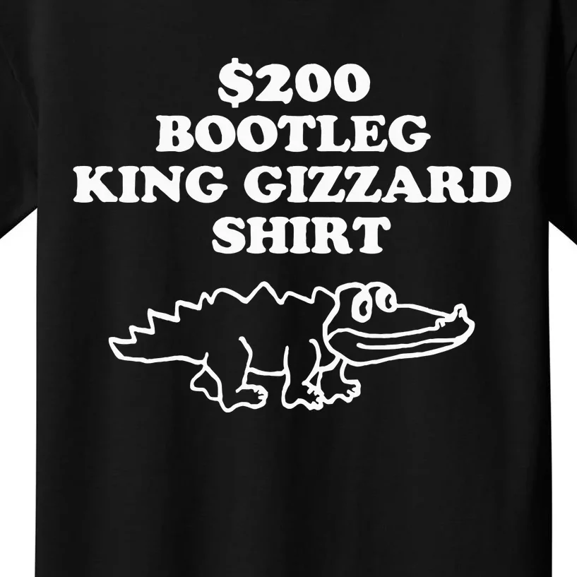 Bootleg King Gizzard Kids T-Shirt