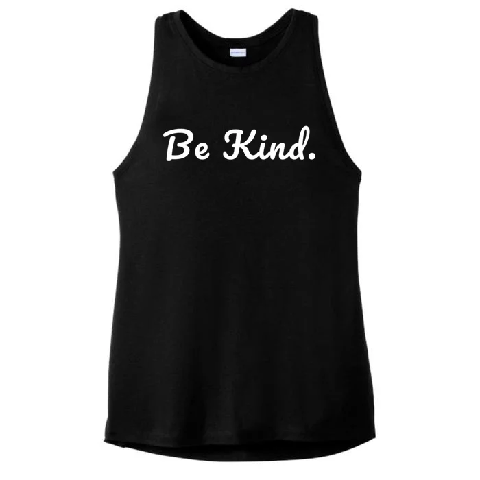 Be Kind Gift Ladies Tri-Blend Wicking Tank