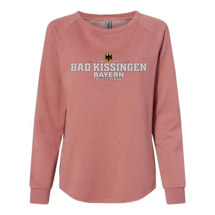 Bad Kissingen Germany Vintage Womens California Wash Sweatshirt