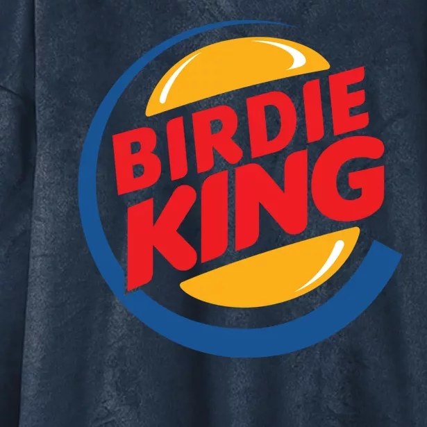 Birdie King Golf Hooded Wearable Blanket