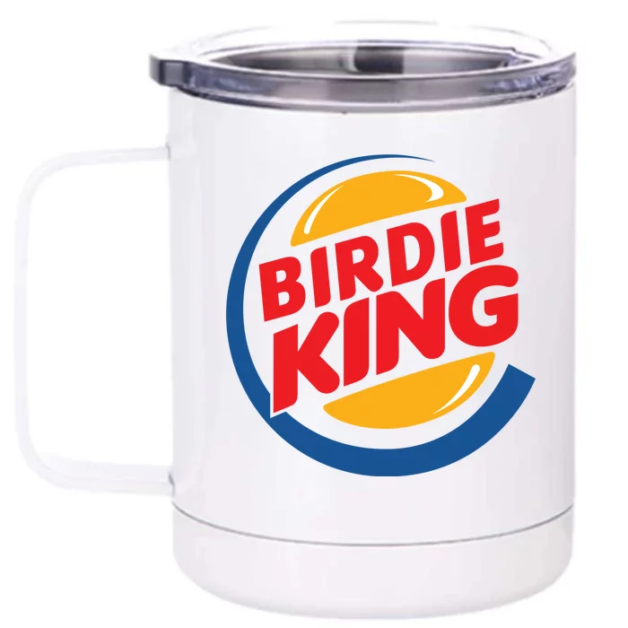 Birdie King Golf Front & Back 12oz Stainless Steel Tumbler Cup