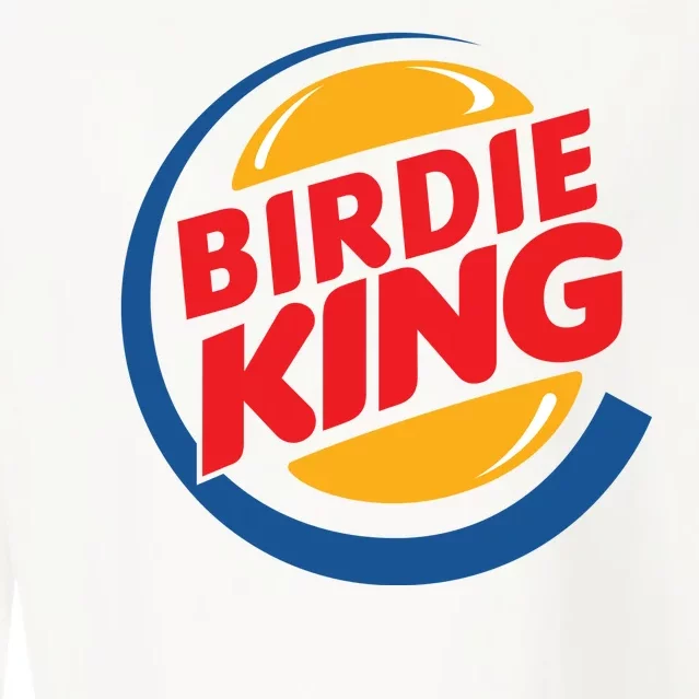 Birdie King Golf Cropped Pullover Crew