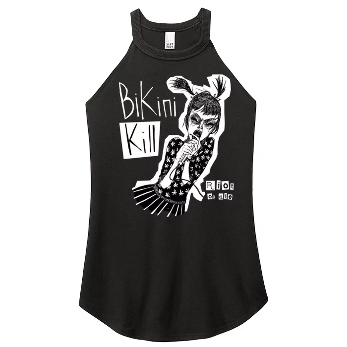 Bikini Kill Girl Funny Girl Power Women’s Perfect Tri Rocker Tank