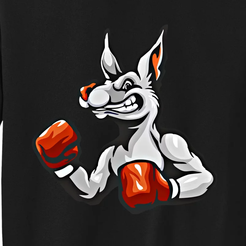 Boxing Kangaroo Humor Sports Boxer Gift Sweatshirt