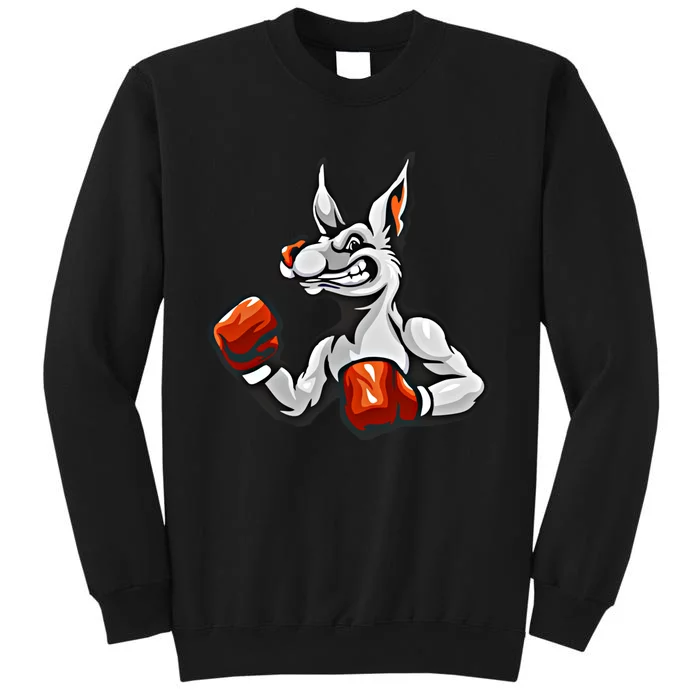 Boxing Kangaroo Humor Sports Boxer Gift Sweatshirt