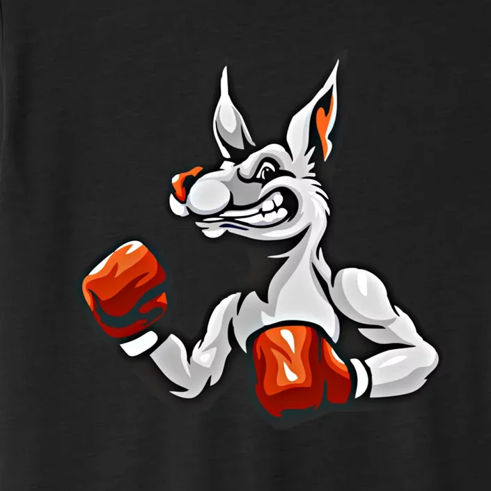 Boxing Kangaroo Humor Sports Boxer Gift ChromaSoft Performance T-Shirt