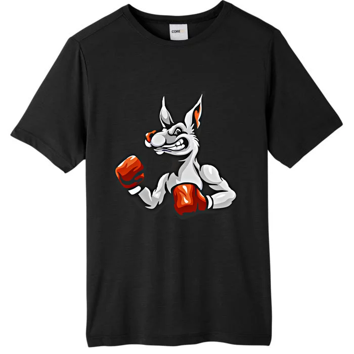 Boxing Kangaroo Humor Sports Boxer Gift ChromaSoft Performance T-Shirt