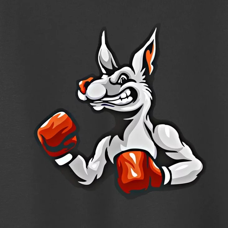 Boxing Kangaroo Humor Sports Boxer Gift Toddler T-Shirt