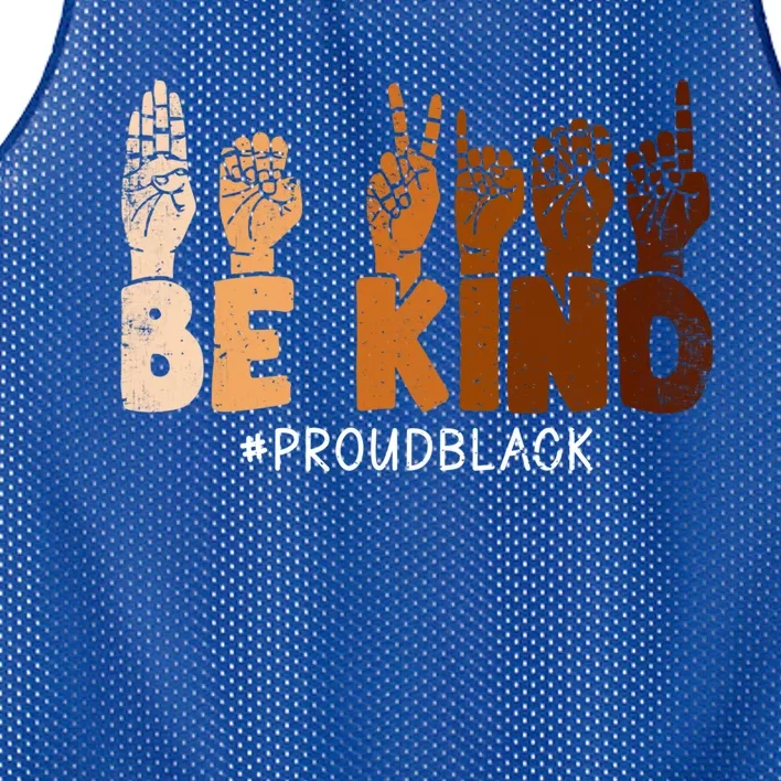 Be Kind Hand Signs Asl Black Lives Matter Blm Melanin Pride Cute Gift Mesh Reversible Basketball Jersey Tank