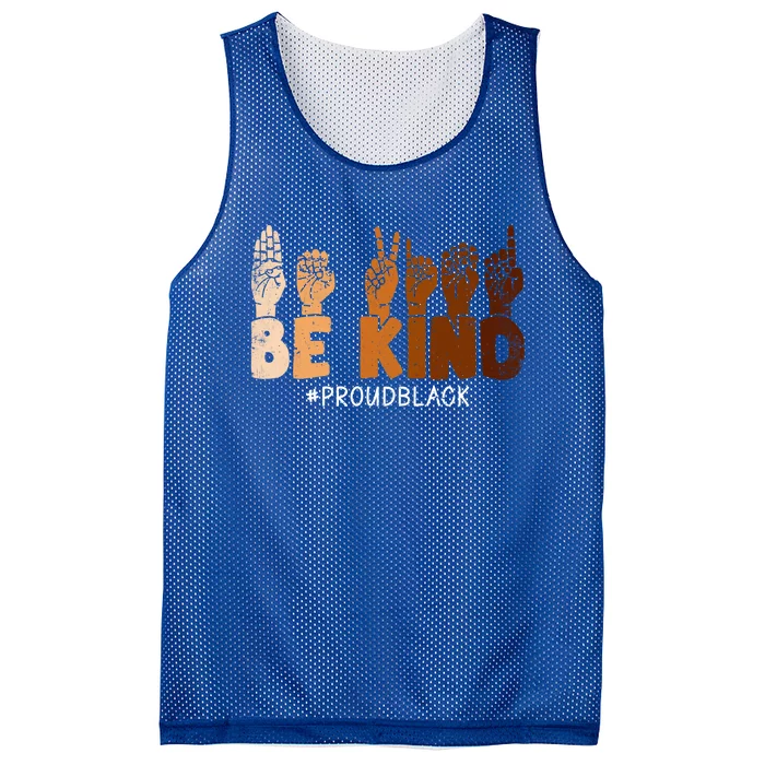 Be Kind Hand Signs Asl Black Lives Matter Blm Melanin Pride Cute Gift Mesh Reversible Basketball Jersey Tank