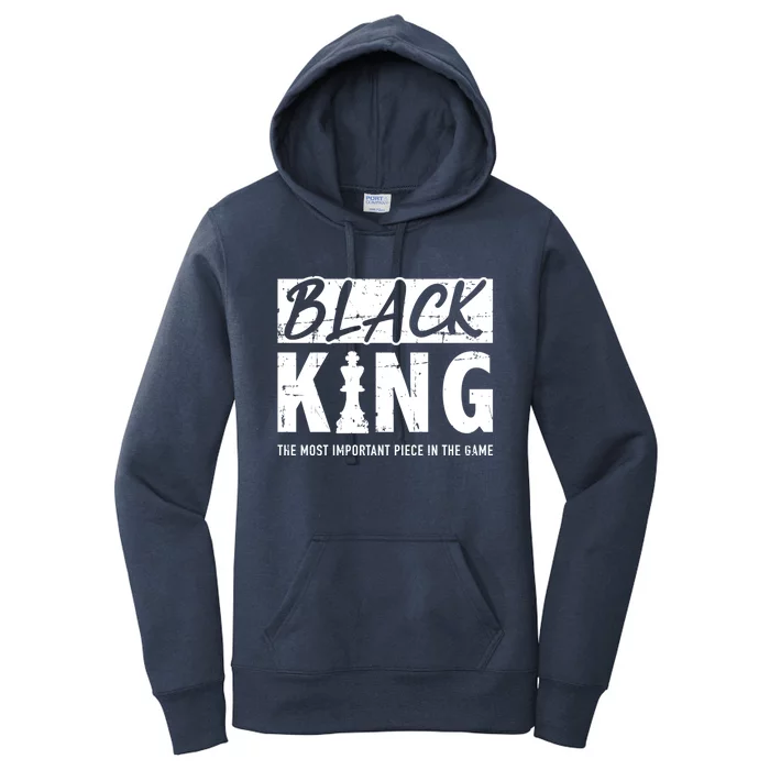 Black King Important Piece For Proud African And Afro Pride Gift Women's Pullover Hoodie