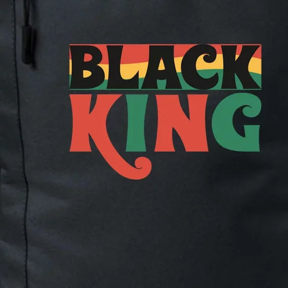 Black King Important Piece For Proud African And Afro Pride Daily Commute Backpack