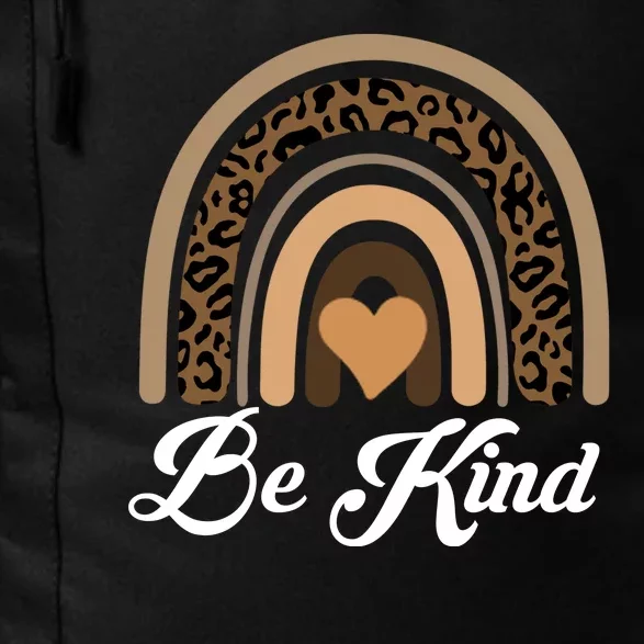 Be Kind, Kindness Matters Leopard Rainbow Cute Fall Autumn Daily Commute Backpack