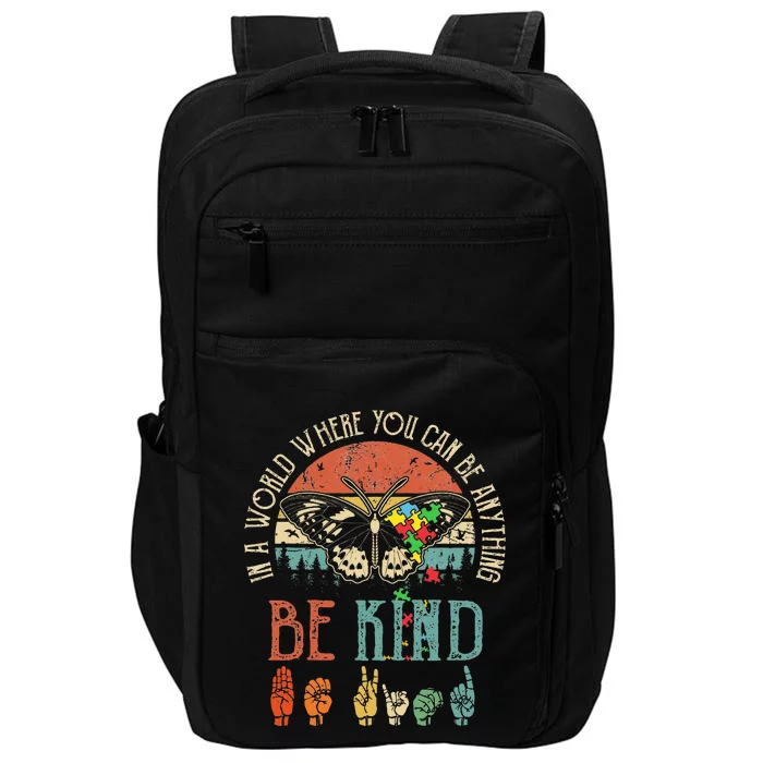 Be Kind Kindness For  Autism Awareness Impact Tech Backpack