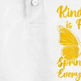 Be Kind Kindness Is Free Sprinkle It Everywhere Summer Dry Zone Grid Performance Polo