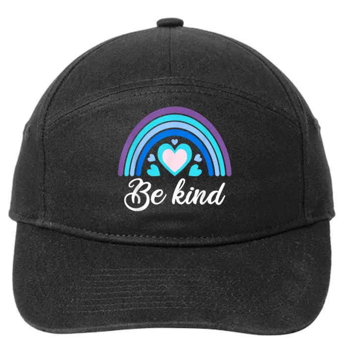 Be Kind Kindness Shirts For Teachers 7-Panel Snapback Hat