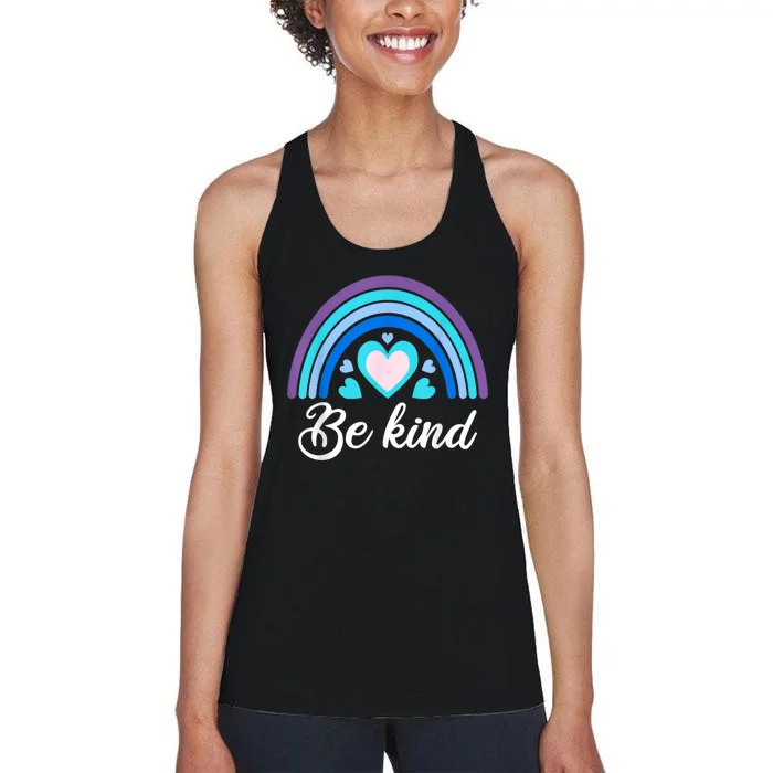 Be Kind Kindness Shirts For Teachers Women's Racerback Tank