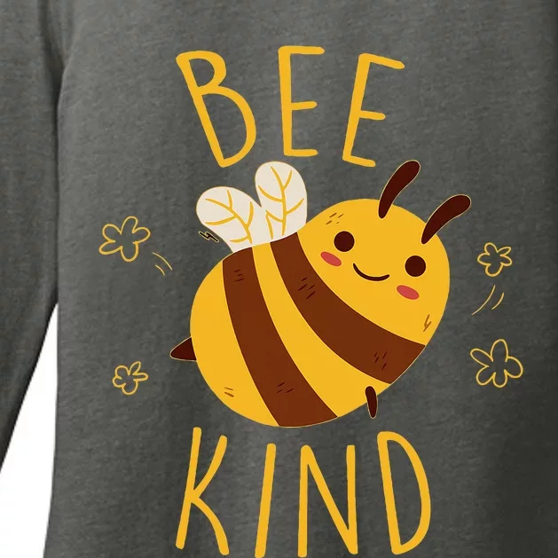 Bee Kind Kindness Womens CVC Long Sleeve Shirt