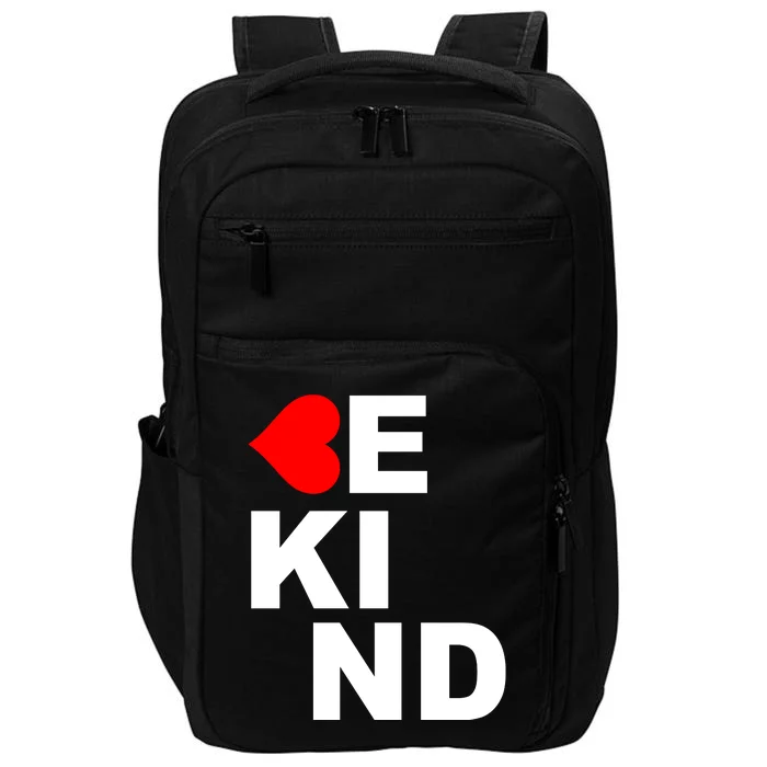 Be Kind Love Heart, Kindness Matters Impact Tech Backpack