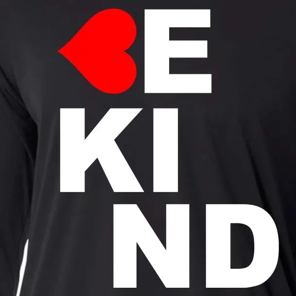 Be Kind Love Heart, Kindness Matters Cooling Performance Long Sleeve Crew