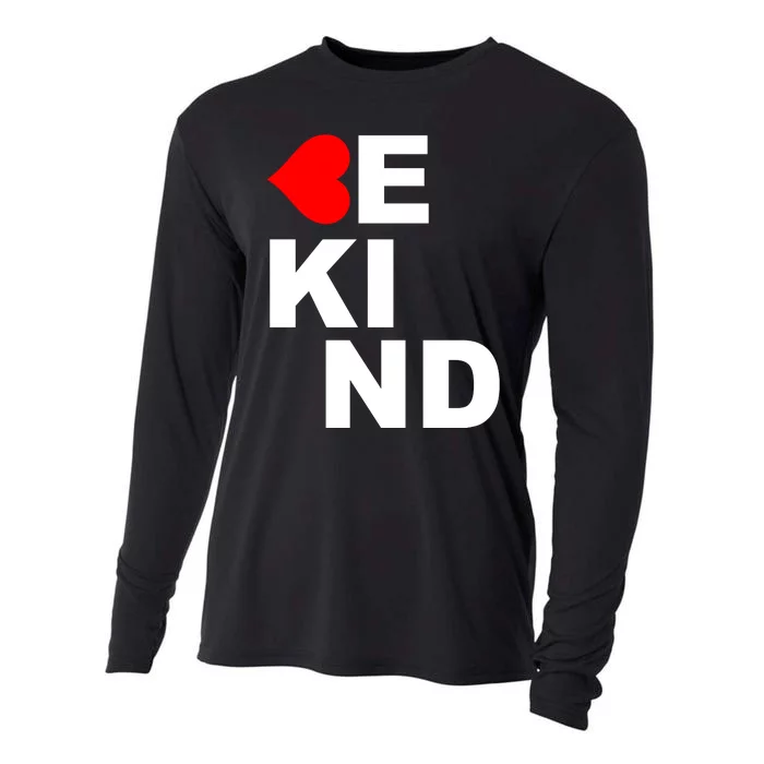 Be Kind Love Heart, Kindness Matters Cooling Performance Long Sleeve Crew