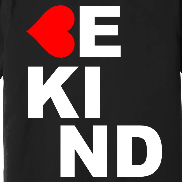 Be Kind Love Heart, Kindness Matters Premium T-Shirt