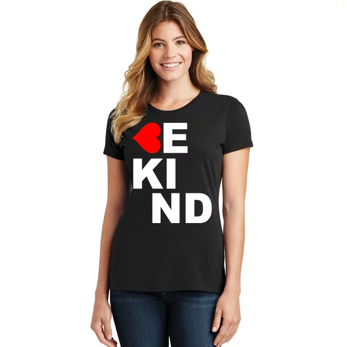 Be Kind Love Heart, Kindness Matters Women's T-Shirt