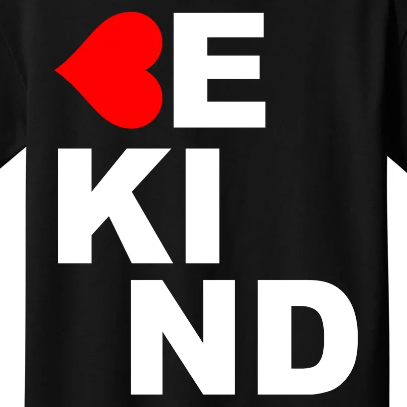 Be Kind Love Heart, Kindness Matters Kids T-Shirt