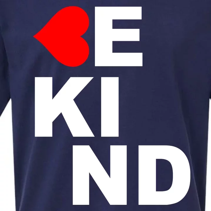 Be Kind Love Heart, Kindness Matters Sueded Cloud Jersey T-Shirt