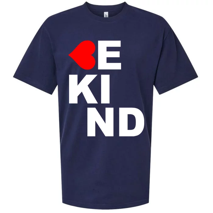 Be Kind Love Heart, Kindness Matters Sueded Cloud Jersey T-Shirt