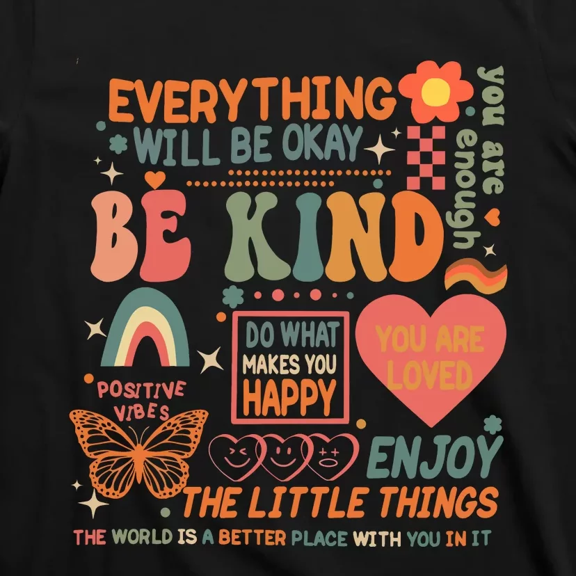 Be Kind Mental Health Awareness T-Shirt