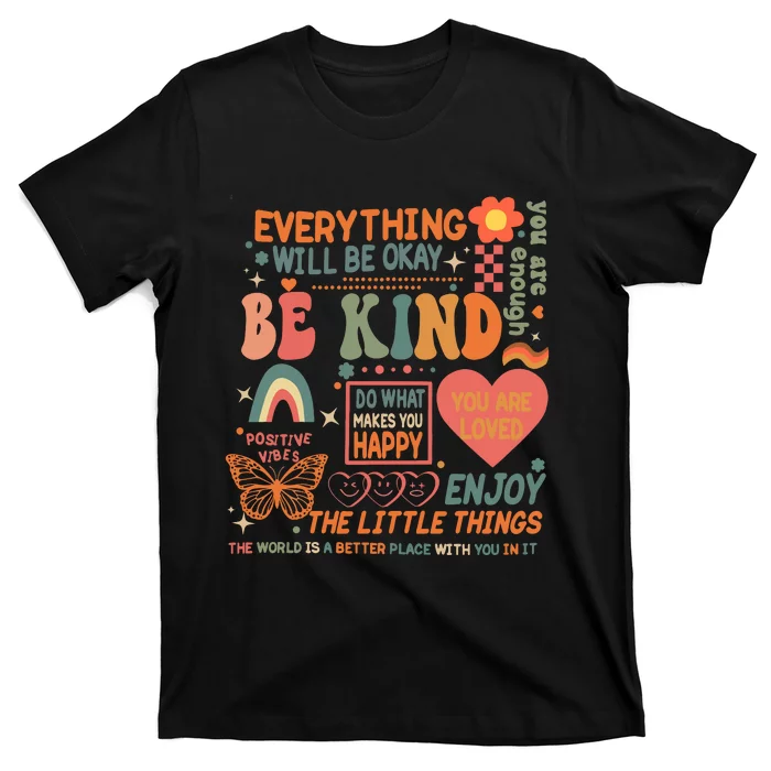 Be Kind Mental Health Awareness T-Shirt