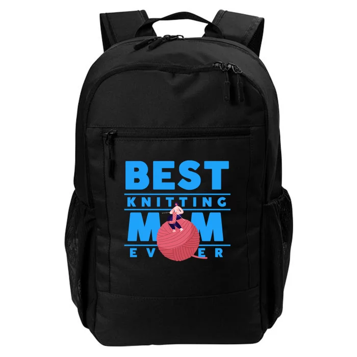 Best Knitting Mom Ever Funny Daily Commute Backpack