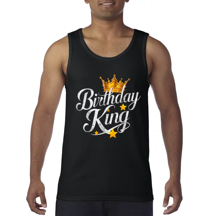 Birthday King Matching Birthday Bday Tank Top