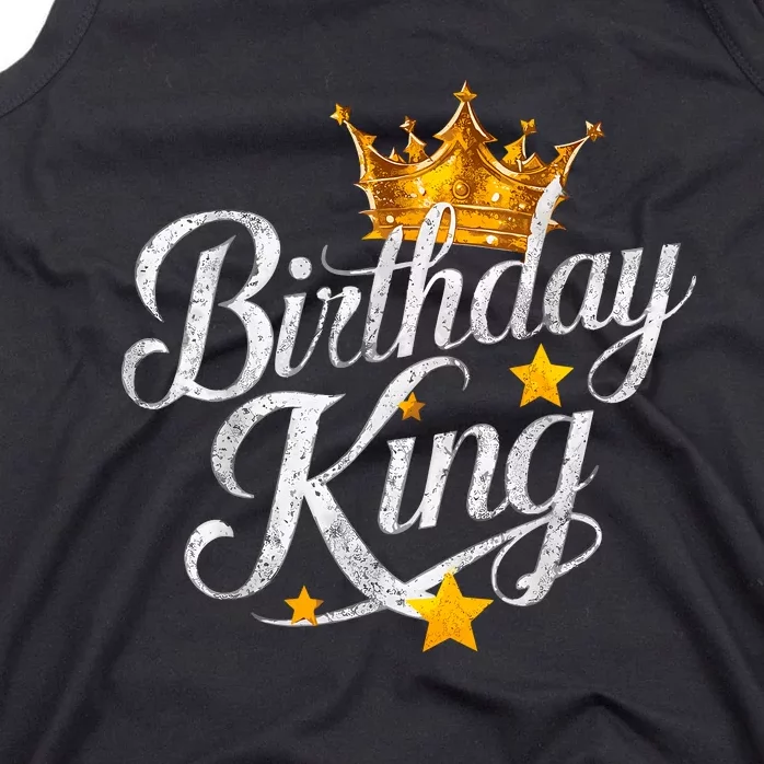 Birthday King Matching Birthday Bday Tank Top