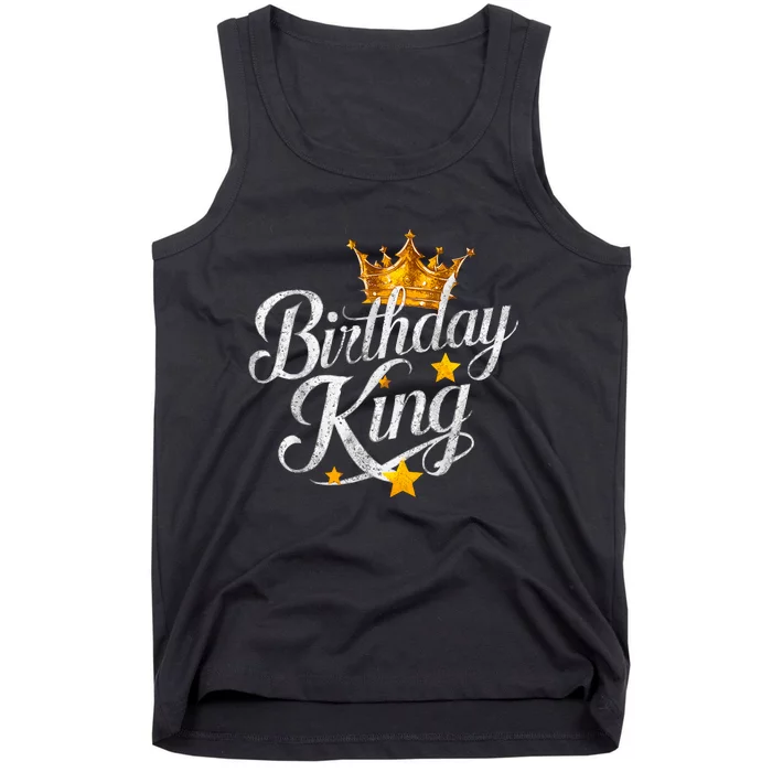 Birthday King Matching Birthday Bday Tank Top