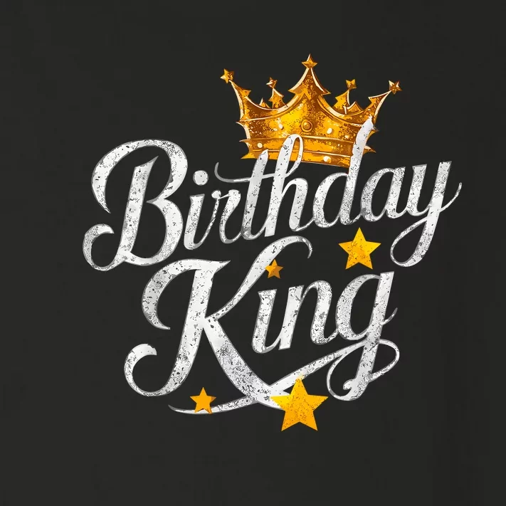 Birthday King Matching Birthday Bday Toddler Long Sleeve Shirt