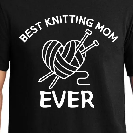 Best Knitting Mom Ever Funny Knitting Pajama Set