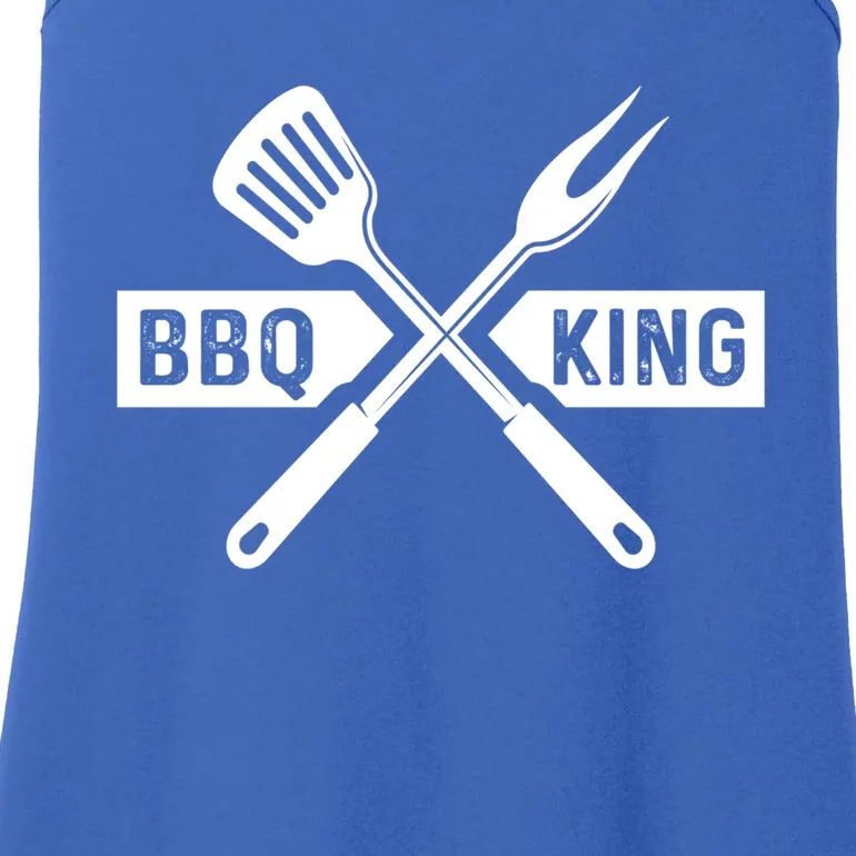 Bbq King Memorial Day Grilling Meat Smoking Gift Ladies Essential Tank