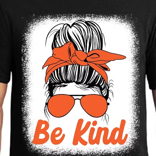 Be Kind Messy Unity Day Orange Anti Bullying Kids Unity Day Pajama Set