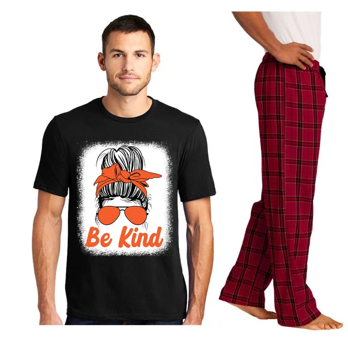 Be Kind Messy Unity Day Orange Anti Bullying Kids Unity Day Pajama Set