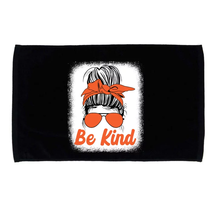 Be Kind Messy Unity Day Orange Anti Bullying Kids Unity Day Microfiber Hand Towel