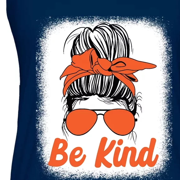 Be Kind Messy Unity Day Orange Anti Bullying Kids Unity Day Ladies Essential Flowy Tank