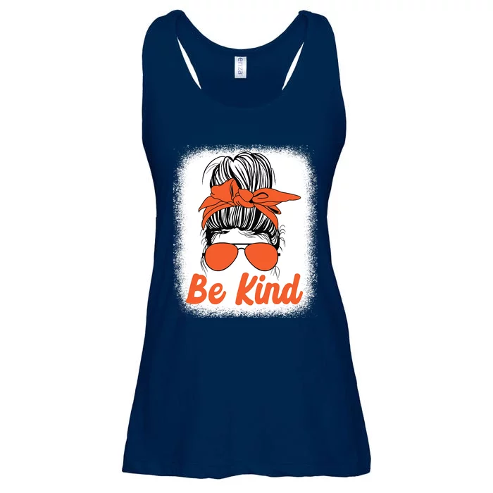 Be Kind Messy Unity Day Orange Anti Bullying Kids Unity Day Ladies Essential Flowy Tank