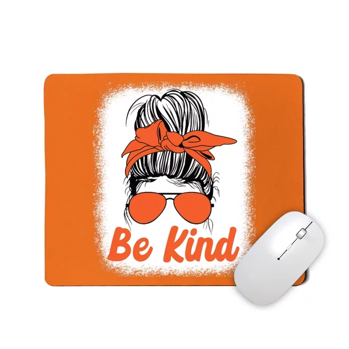 Be Kind Messy Unity Day Orange Anti Bullying Kids Unity Day Mousepad